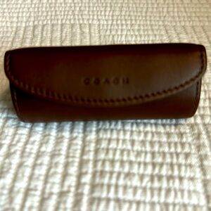 Coach Leather Lipstick Case